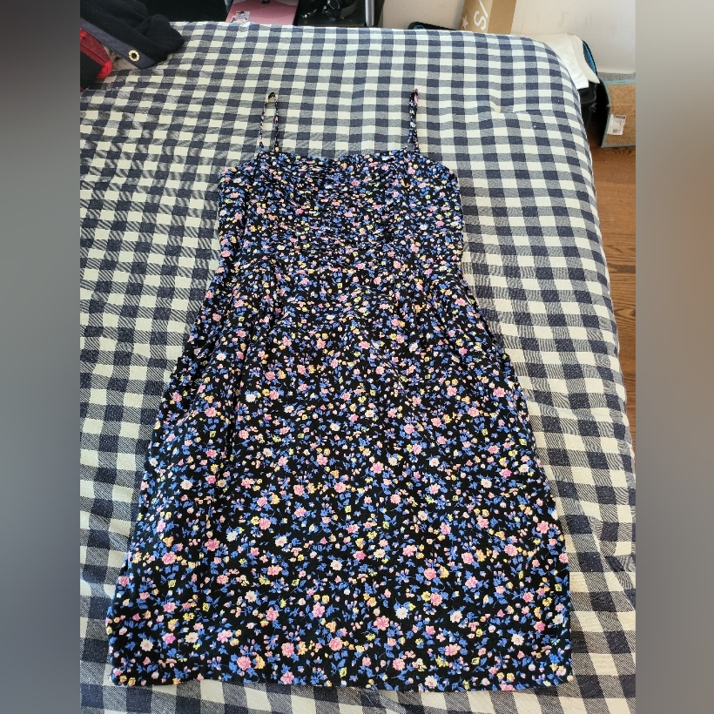 Short floral dress